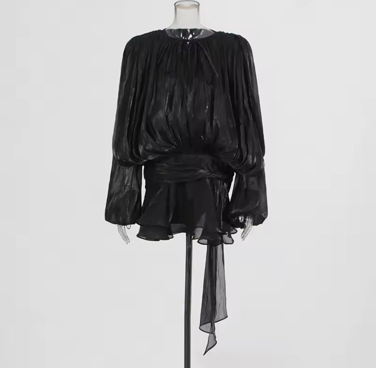 Mini robe blouse