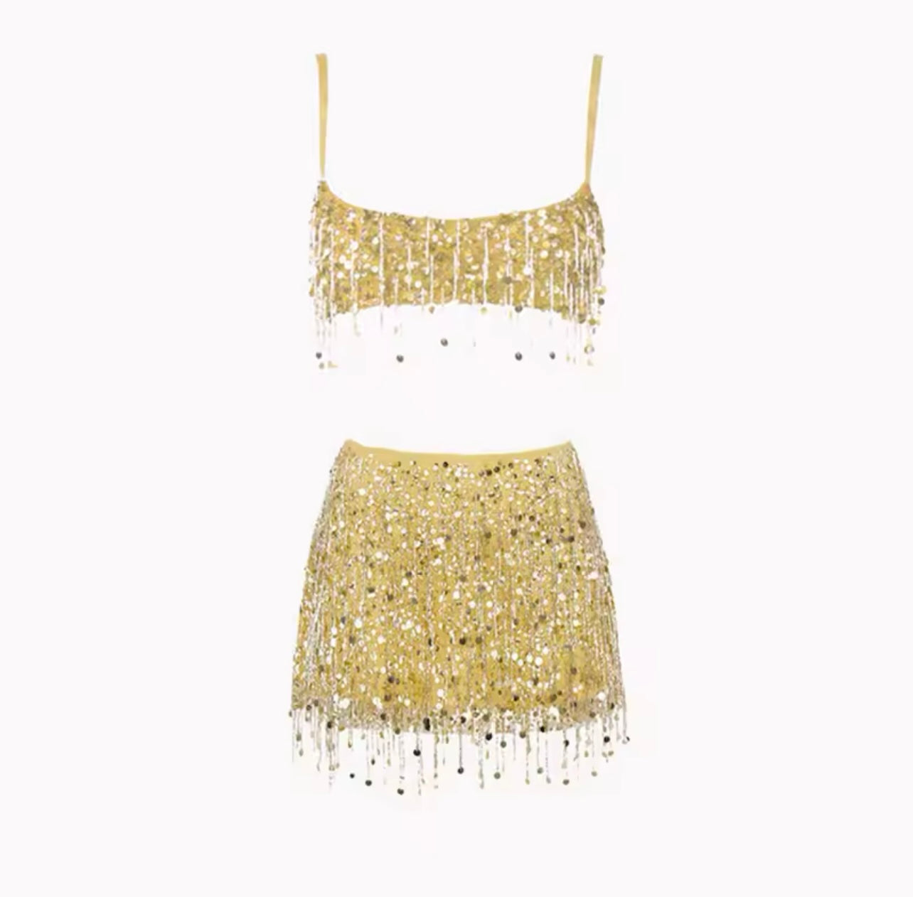 Ensemble Franges Sequins Amalia