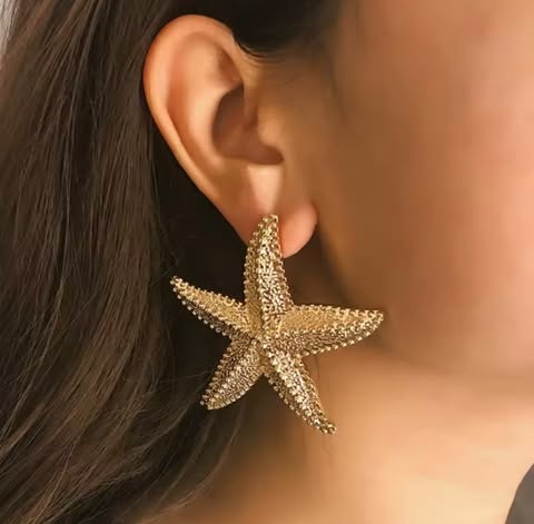 Boucles d’Oreilles Étoiles