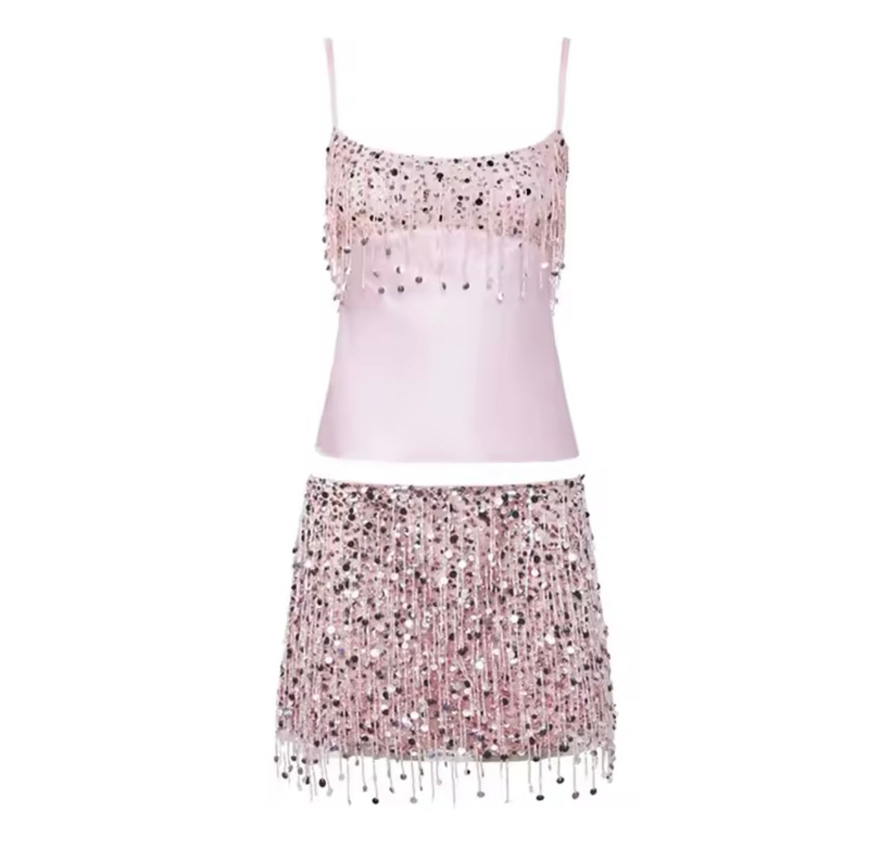 Ensemble Franges Sequins Amalia