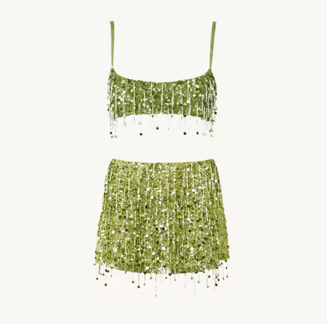 Ensemble Franges Sequins Amalia