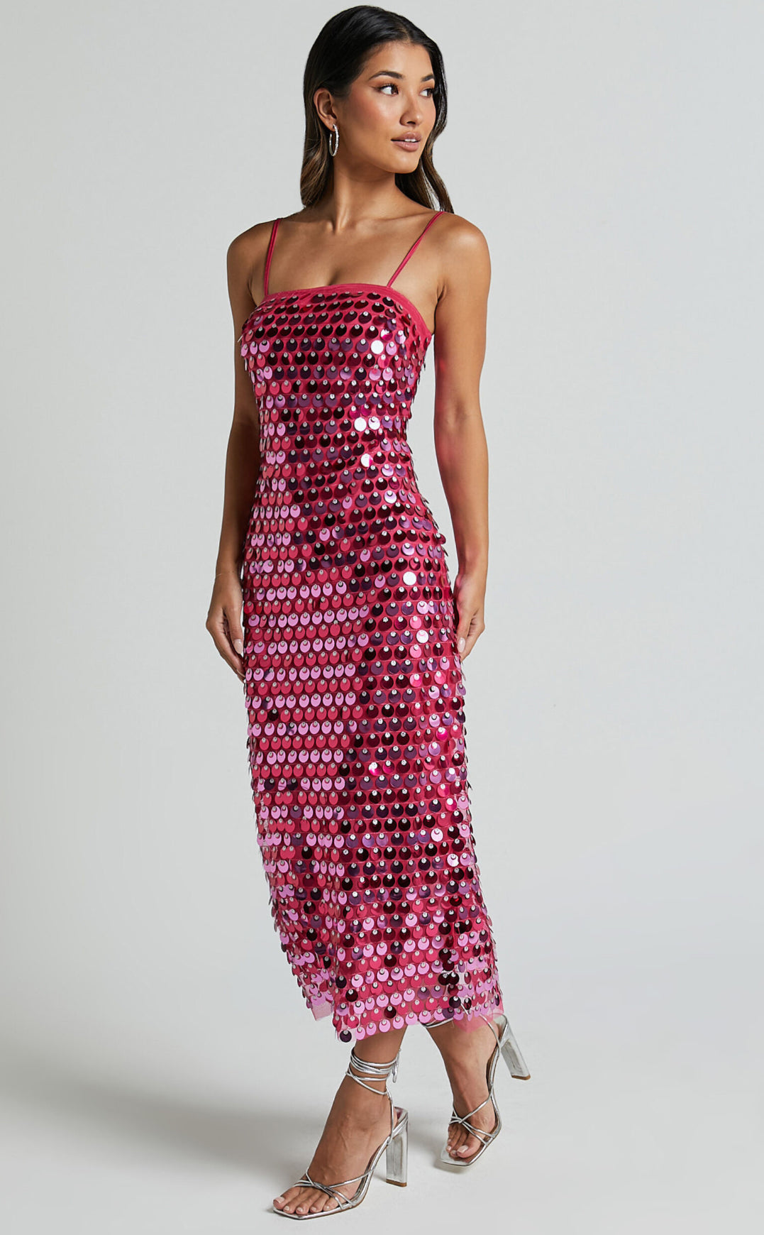 Robe Longue à Sequins