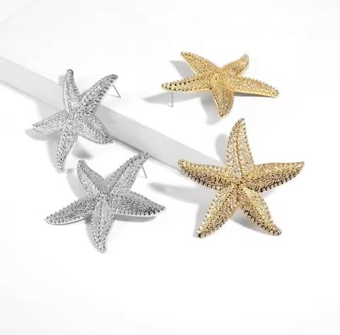 Boucles d’Oreilles Étoiles