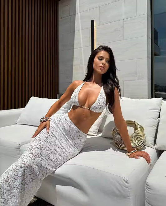 Ensemble 2 pièces en dentelle